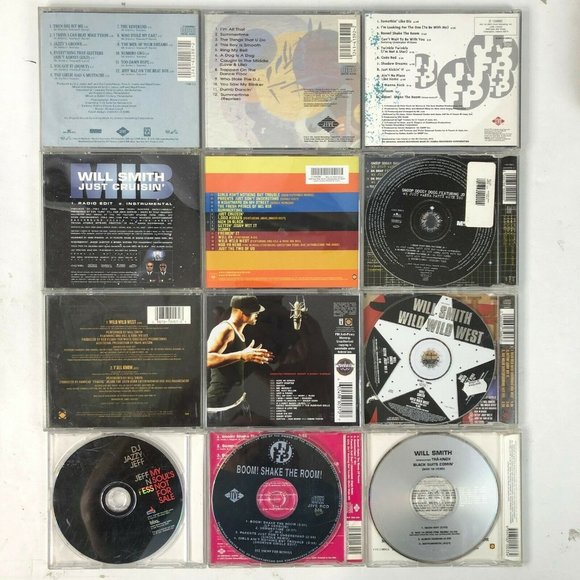 Will Smith DJ Jazzy Jeff Fresh Prince 13 CD Lot Hits Boom Corner MIB Lost Found - Picture 4 of 12
